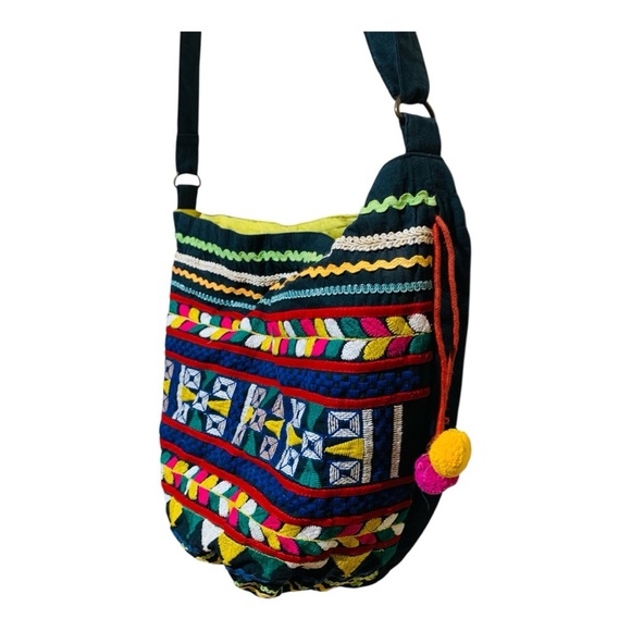 EarthBound Trading Co. Boho Shoulder Bag - Picture 3 of 7